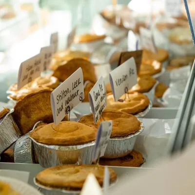 Freshly baked pies