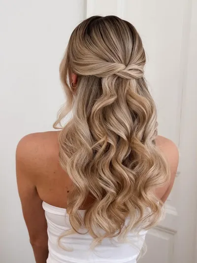 Wedding hair do